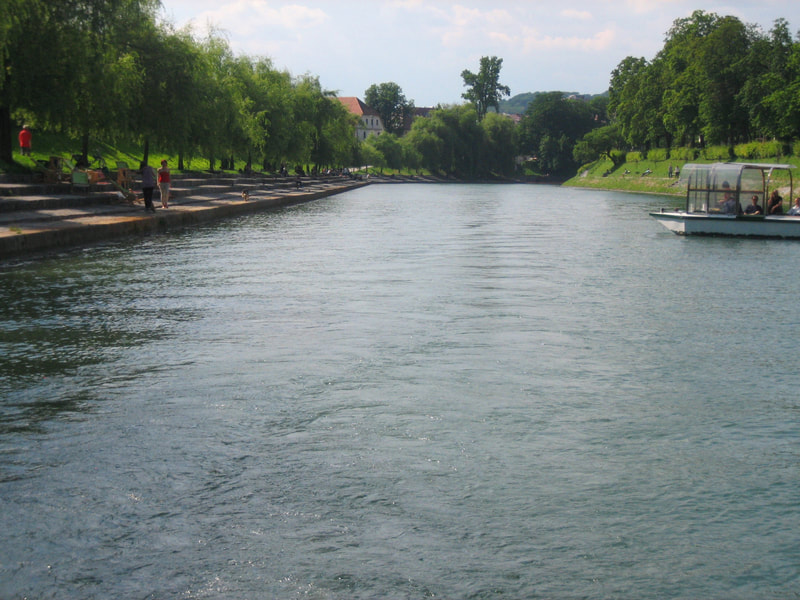 Ljubljanica, reka, vožnja z ladjo